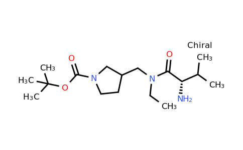 CAS 1354027-23-8 | tert-Butyl 3-(((S)-2-amino-N-ethyl-3-methylbutanamido)methyl)pyrrolidine-1-carboxylate