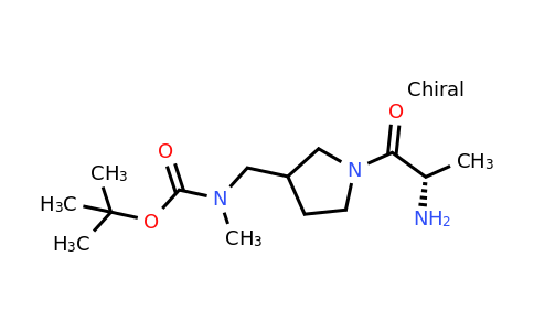 CAS 1354027-28-3 | tert-Butyl ((1-((S)-2-aminopropanoyl)pyrrolidin-3-yl)methyl)(methyl)carbamate