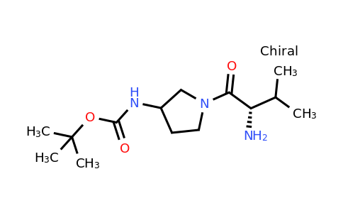 CAS 1354027-66-9 | tert-Butyl (1-((S)-2-amino-3-methylbutanoyl)pyrrolidin-3-yl)carbamate