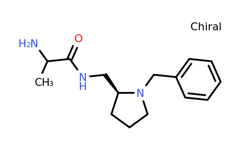 CAS 1354028-07-1 | 2-Amino-N-(((S)-1-benzylpyrrolidin-2-yl)methyl)propanamide