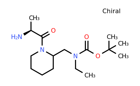 CAS 1354028-49-1 | tert-Butyl ((1-((S)-2-aminopropanoyl)piperidin-2-yl)methyl)(ethyl)carbamate
