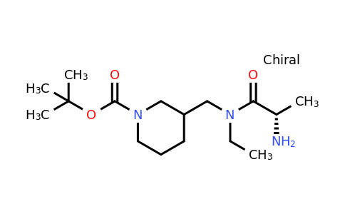 CAS 1354028-59-3 | tert-Butyl 3-(((S)-2-amino-N-ethylpropanamido)methyl)piperidine-1-carboxylate