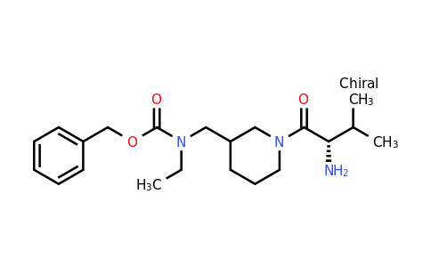 CAS 1354028-75-3 | Benzyl ((1-((S)-2-amino-3-methylbutanoyl)piperidin-3-yl)methyl)(ethyl)carbamate