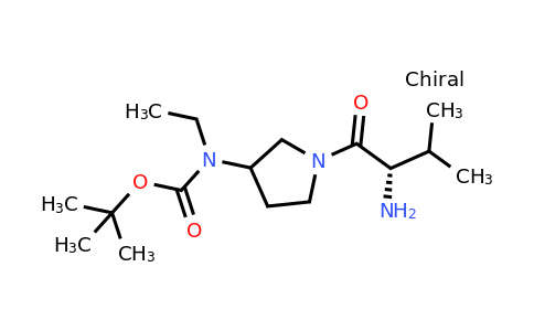CAS 1354028-76-4 | tert-Butyl (1-((S)-2-amino-3-methylbutanoyl)pyrrolidin-3-yl)(ethyl)carbamate