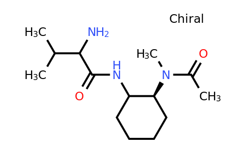 CAS 1354029-12-1 | 2-Amino-3-methyl-N-((2S)-2-(N-methylacetamido)cyclohexyl)butanamide