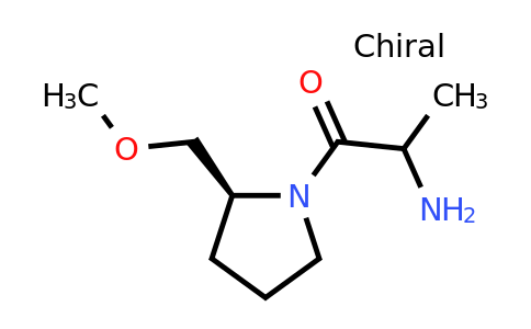 CAS 1354029-17-6 | 2-Amino-1-((S)-2-(methoxymethyl)pyrrolidin-1-yl)propan-1-one