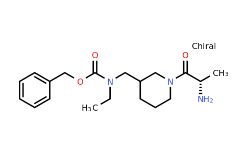 CAS 1354029-36-9 | Benzyl ((1-((S)-2-aminopropanoyl)piperidin-3-yl)methyl)(ethyl)carbamate