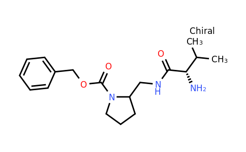 CAS 1354029-38-1 | Benzyl 2-(((S)-2-amino-3-methylbutanamido)methyl)pyrrolidine-1-carboxylate