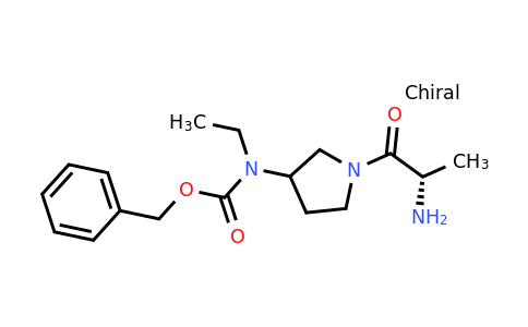 CAS 1354029-46-1 | Benzyl (1-((S)-2-aminopropanoyl)pyrrolidin-3-yl)(ethyl)carbamate