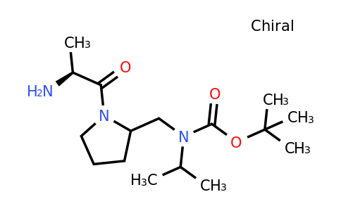 CAS 1354029-57-4 | tert-Butyl ((1-((S)-2-aminopropanoyl)pyrrolidin-2-yl)methyl)(isopropyl)carbamate