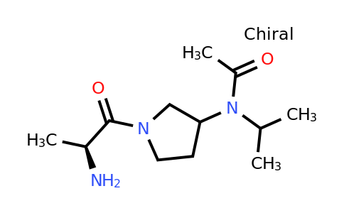 CAS 1354029-59-6 | N-(1-((S)-2-Aminopropanoyl)pyrrolidin-3-yl)-N-isopropylacetamide