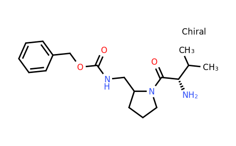 CAS 1354029-71-2 | Benzyl ((1-((S)-2-amino-3-methylbutanoyl)pyrrolidin-2-yl)methyl)carbamate