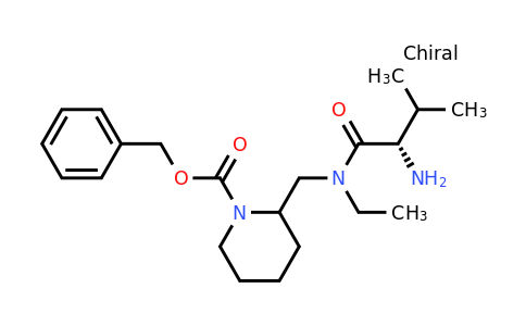 CAS 1354029-78-9 | Benzyl 2-(((S)-2-amino-N-ethyl-3-methylbutanamido)methyl)piperidine-1-carboxylate