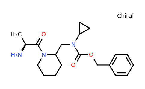 CAS 1354032-71-5 | Benzyl ((1-((S)-2-aminopropanoyl)piperidin-2-yl)methyl)(cyclopropyl)carbamate