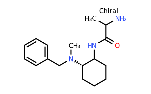 CAS 1354032-86-2 | 2-Amino-N-((2S)-2-(benzyl(methyl)amino)cyclohexyl)propanamide