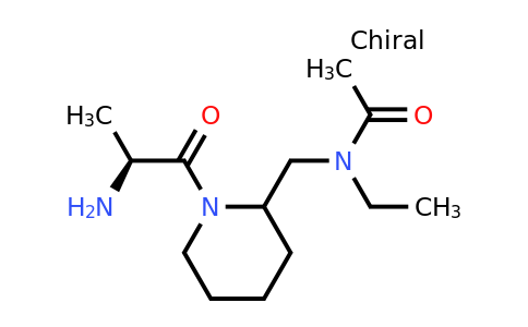 CAS 1354032-91-9 | N-((1-((S)-2-Aminopropanoyl)piperidin-2-yl)methyl)-N-ethylacetamide