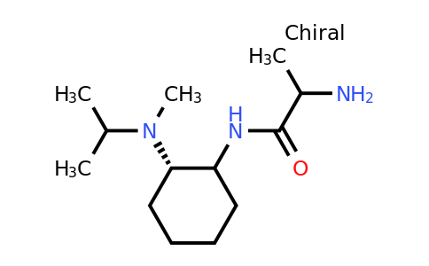 CAS 1354032-98-6 | 2-Amino-N-((2S)-2-(isopropyl(methyl)amino)cyclohexyl)propanamide
