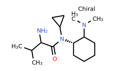 CAS 1354033-35-4 | 2-Amino-N-cyclopropyl-N-((1S)-2-(dimethylamino)cyclohexyl)-3-methylbutanamide