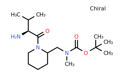 CAS 1354033-37-6 | tert-Butyl ((1-((S)-2-amino-3-methylbutanoyl)piperidin-2-yl)methyl)(methyl)carbamate