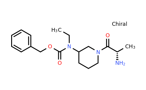 CAS 1354033-38-7 | Benzyl (1-((S)-2-aminopropanoyl)piperidin-3-yl)(ethyl)carbamate