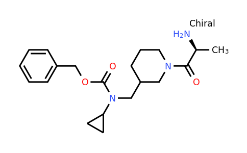 CAS 1354033-39-8 | Benzyl ((1-((S)-2-aminopropanoyl)piperidin-3-yl)methyl)(cyclopropyl)carbamate