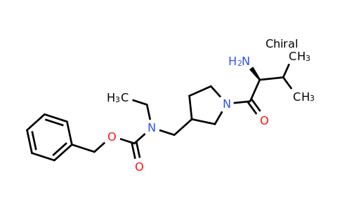 CAS 1354033-41-2 | Benzyl ((1-((S)-2-amino-3-methylbutanoyl)pyrrolidin-3-yl)methyl)(ethyl)carbamate