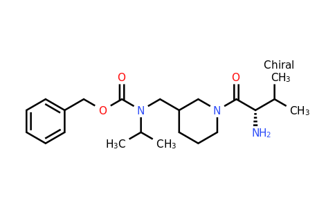 CAS 1354033-45-6 | Benzyl ((1-((S)-2-amino-3-methylbutanoyl)piperidin-3-yl)methyl)(isopropyl)carbamate