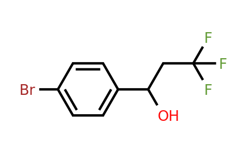 CAS 13541-19-0 | 1-(4-Bromophenyl)-3,3,3-trifluoropropan-1-ol
