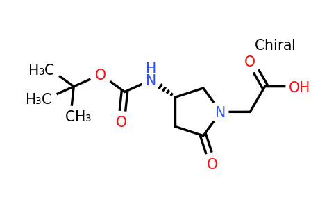 CAS 135415-24-6 | (S)-(4-N-BOC-Amino-2-oxo-pyrrolidin-1-YL)-acetic acid