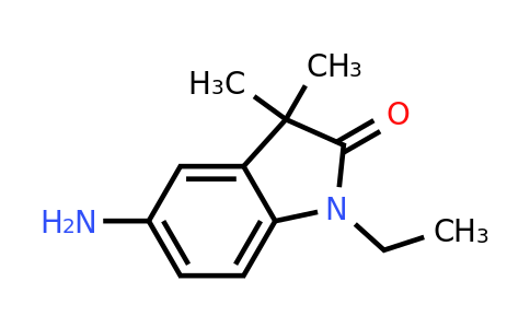 CAS 135437-78-4 | 5-Amino-1-ethyl-3,3-dimethyl-1,3-dihydro-indol-2-one