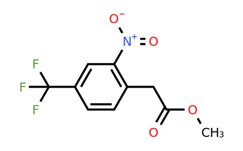 CAS 13544-07-5 | Methyl (2-nitro-4-trifluoromethylphenyl)acetate