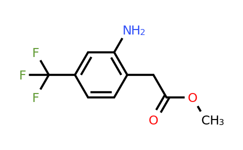 CAS 13544-08-6 | Methyl 2-(2-amino-4-(trifluoromethyl)phenyl)acetate