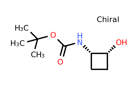 CAS 1354418-57-7 | tert-butyl N-[(1S,2R)-2-hydroxycyclobutyl]carbamate,rel-