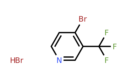 CAS 1354425-60-7 | 4-bromo-3-(trifluoromethyl)pyridine hydrobromide