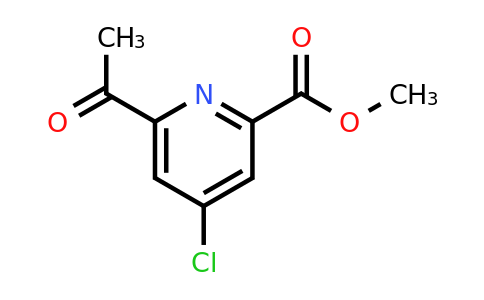 CAS 135450-69-0 | Methyl 6-acetyl-4-chloropyridine-2-carboxylate