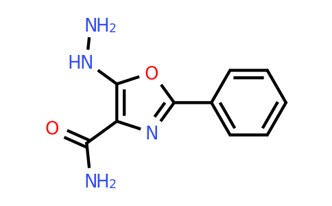CAS 1354509-68-4 | 5-hydrazinyl-2-phenyl-1,3-oxazole-4-carboxamide