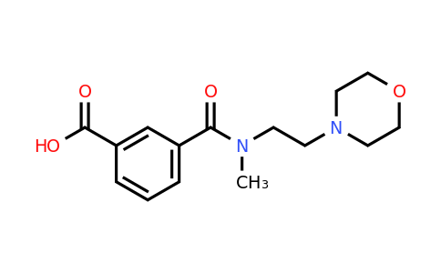 CAS 1354652-99-5 | 3-(methyl(2-morpholinoethyl)carbamoyl)benzoic acid