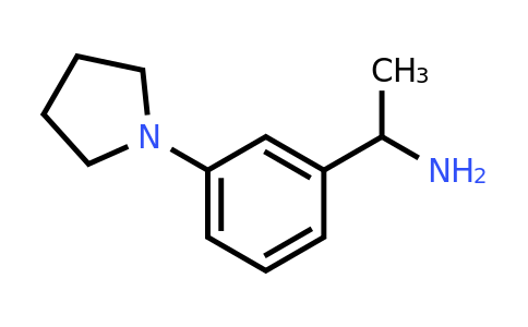 CAS 1354659-03-2 | 1-[3-(pyrrolidin-1-yl)phenyl]ethan-1-amine