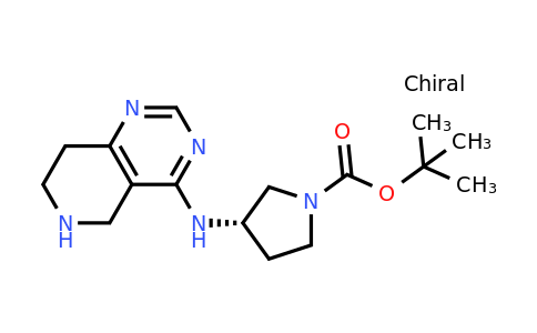 CAS 1354691-72-7 | tert-butyl (3S)-3-({5H,6H,7H,8H-pyrido[4,3-d]pyrimidin-4-yl}amino)pyrrolidine-1-carboxylate