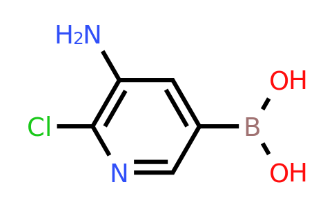 CAS 1354697-94-1 | 5-Amino-6-chloropyridin-3-ylboronic acid