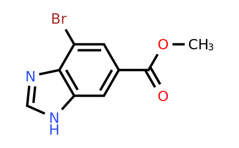 CAS 1354756-19-6 | methyl 4-bromo-1H-1,3-benzodiazole-6-carboxylate