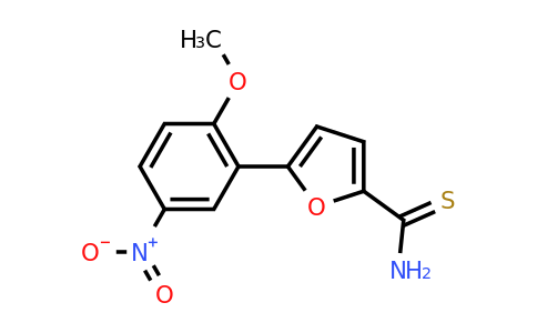 CAS 1354756-77-6 | 5-(2-Methoxy-5-nitrophenyl)furan-2-carbothioamide