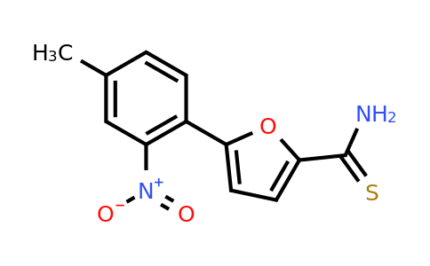 CAS 1354777-90-4 | 5-(4-Methyl-2-nitrophenyl)furan-2-carbothioamide