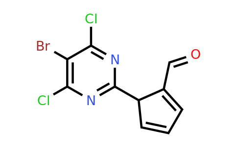 CAS 1354783-18-8 | 5-(5-Bromo-4,6-dichloropyrimidin-2-yl)cyclopenta-1,3-dienecarbaldehyde