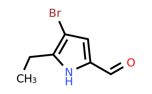 CAS 1354783-30-4 | 4-Bromo-5-ethyl-1H-pyrrole-2-carbaldehyde