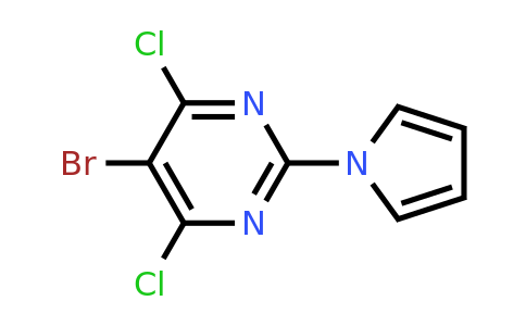 CAS 1354783-82-6 | 5-Bromo-4,6-dichloro-2-(1H-pyrrol-1-yl)pyrimidine