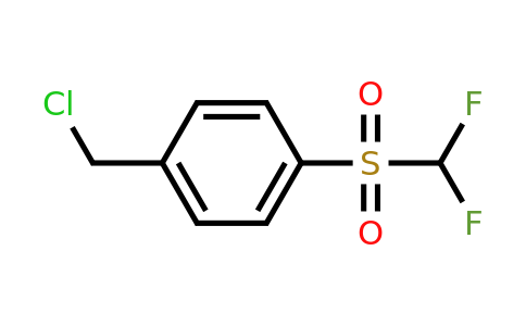 CAS 1354949-96-4 | 1-(Chloromethyl)-4-difluoromethanesulfonylbenzene
