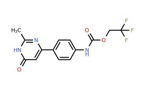 CAS 1354950-25-6 | 2,2,2-Trifluoroethyl N-[4-(2-Methyl-6-Oxo-1,6-Dihydropyrimidin-4-Yl)Phenyl]Carbamate