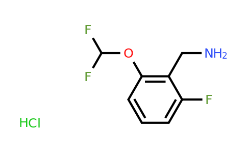 CAS 1354951-46-4 | 2-(Difluoromethoxy)-6-fluorobenzylamine hydrochloride