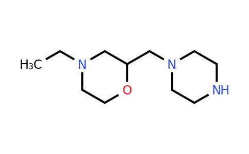 CAS 1354951-63-5 | 4-Ethyl-2-(piperazin-1-ylmethyl)morpholine